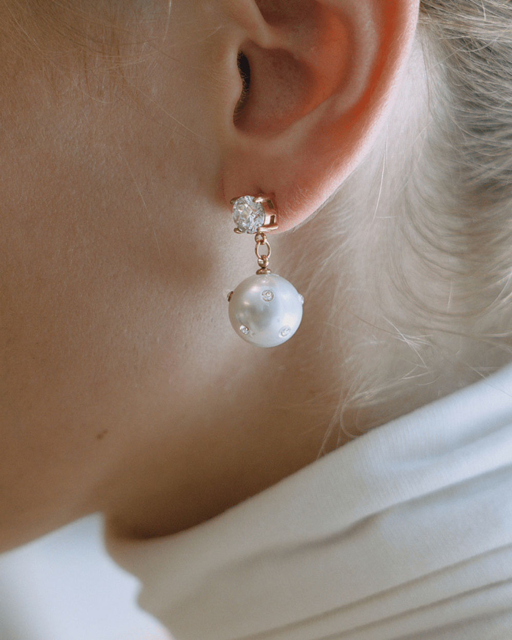 Starlit Sphere Dangle Earrings - mifjewelry