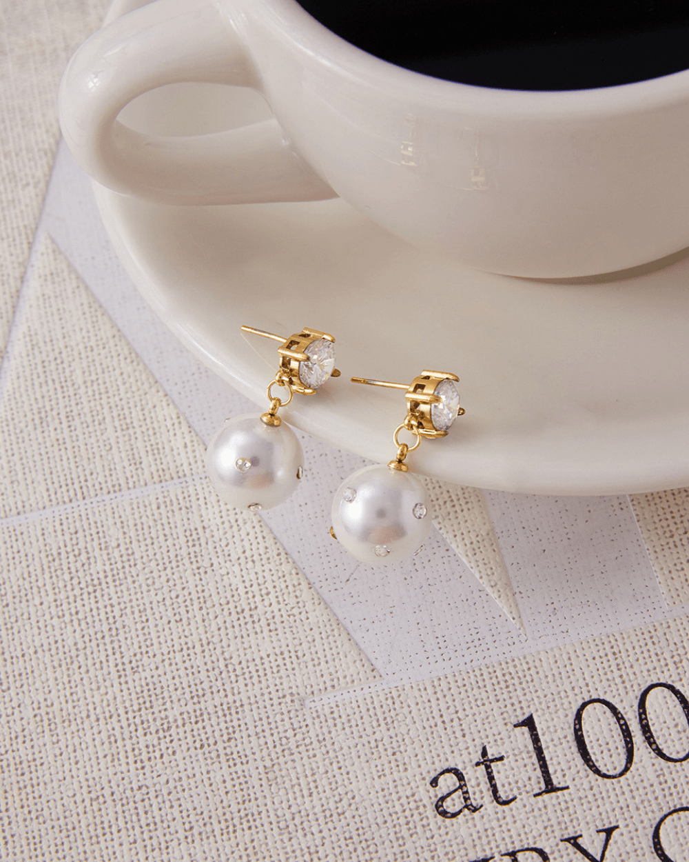 Starlit Sphere Dangle Earrings - mifjewelry