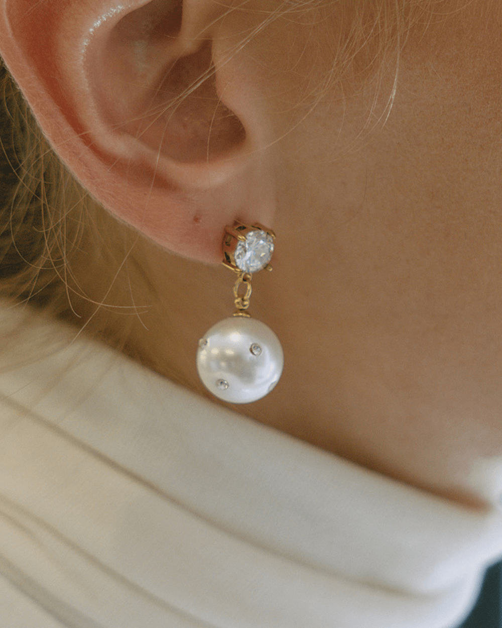 Starlit Sphere Dangle Earrings - mifjewelry