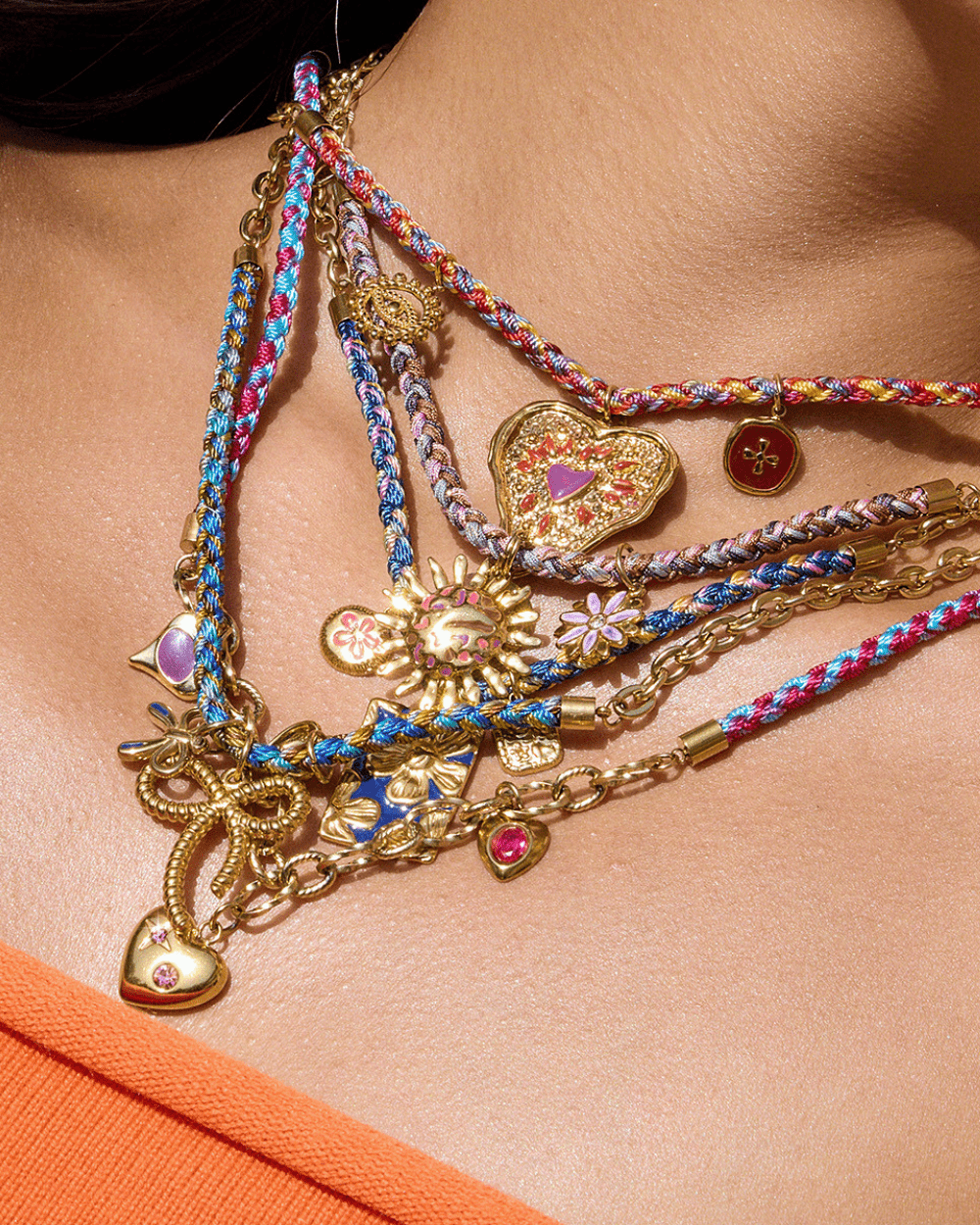 Sunbeam Joy Charm Necklace - mifjewelry