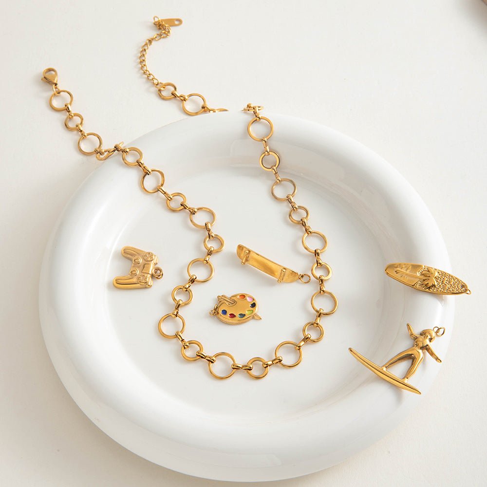 Sunloop Orbit Necklace - mifjewelry