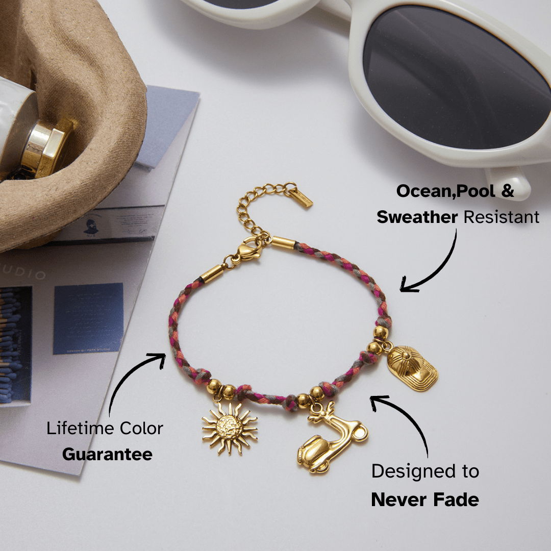 Sunny Escape Charm Bracelet - mifjewelry