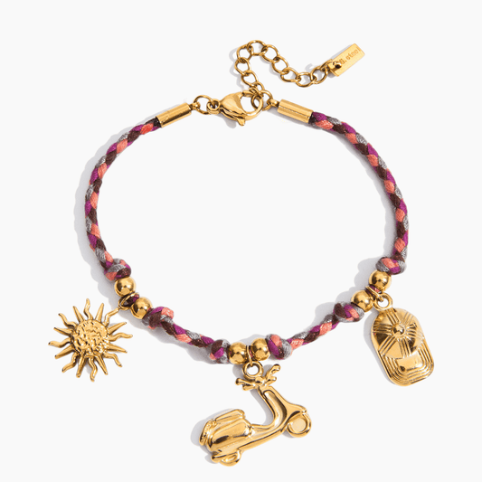 Sunny Escape Charm Bracelet - mifjewelry