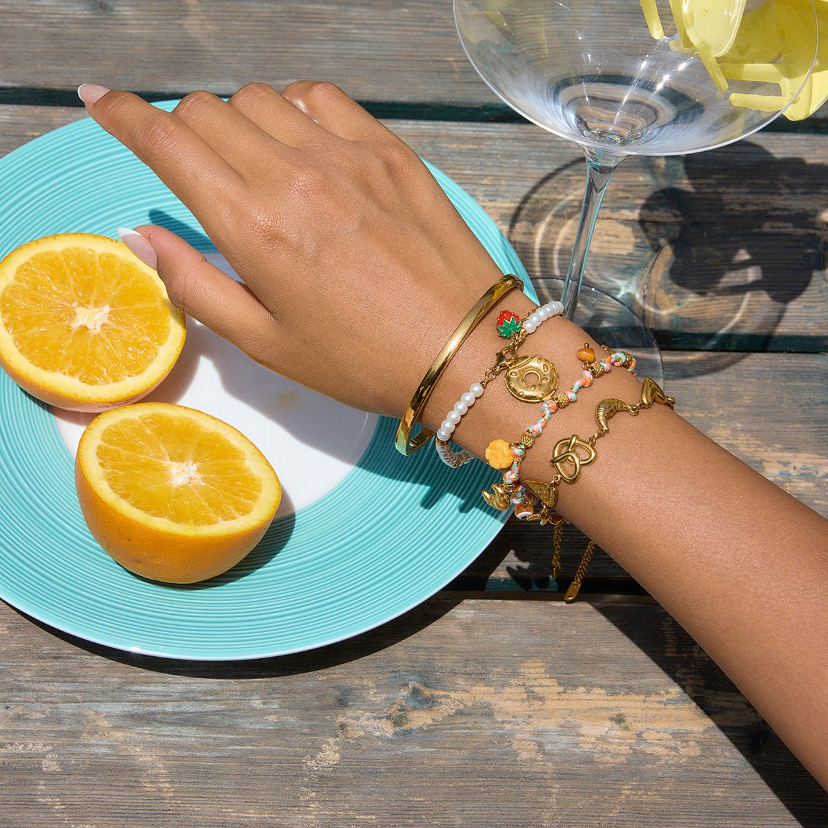 Sweet Escape Charm Bracelet - mifjewelry
