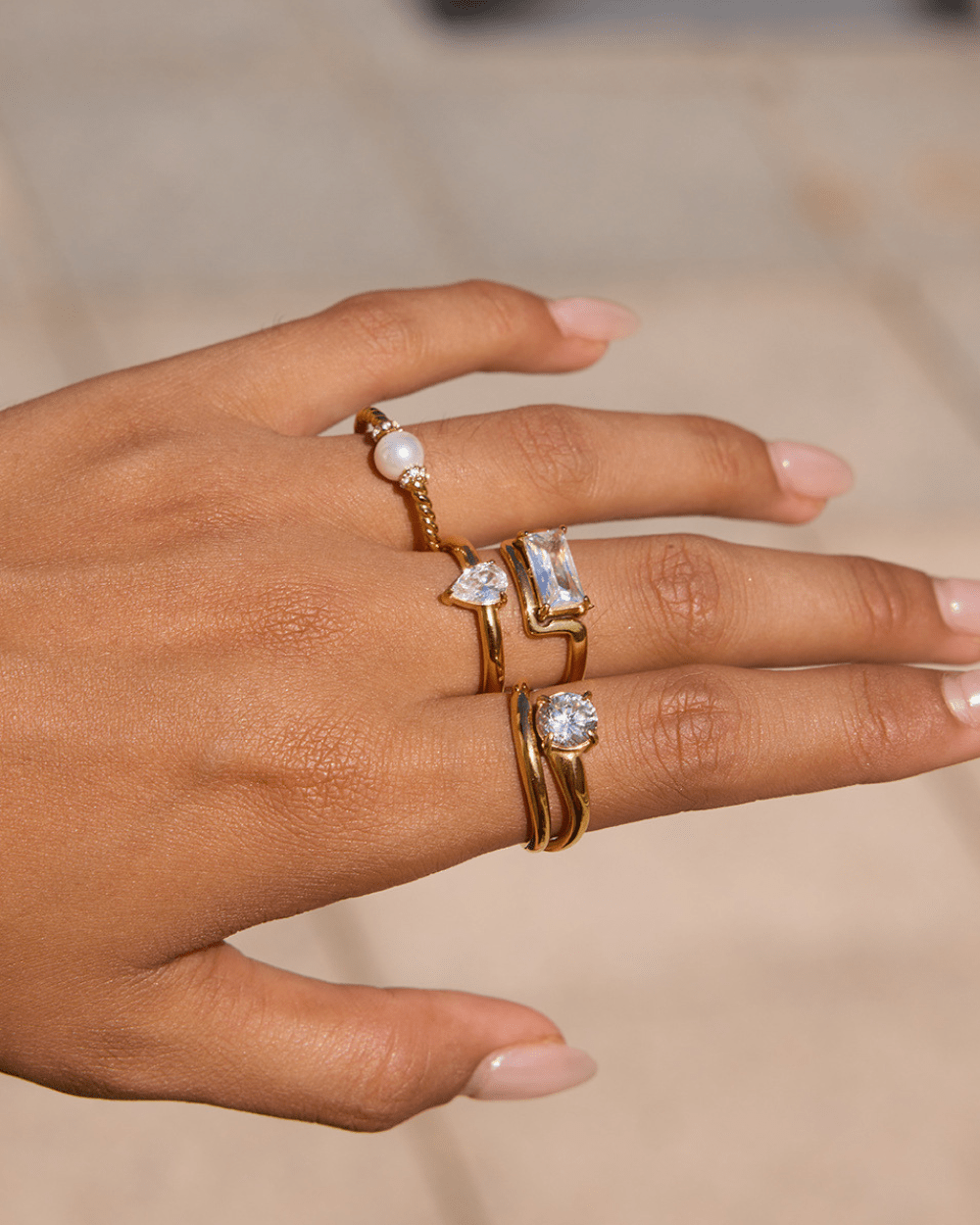 Tear of Light Ring - mifjewelry