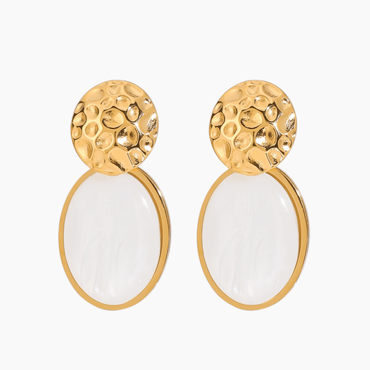 Tide Oval Earrings - mifjewelry