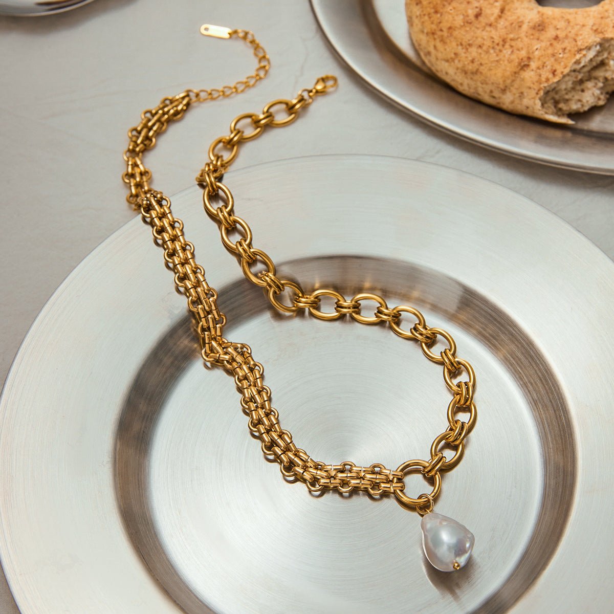 Tidebound Drop Necklace - mifjewelry