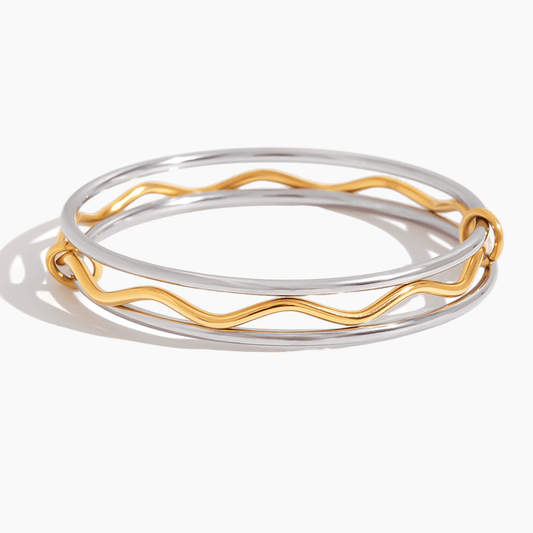 TideBound Duo Bangle - mifjewelry