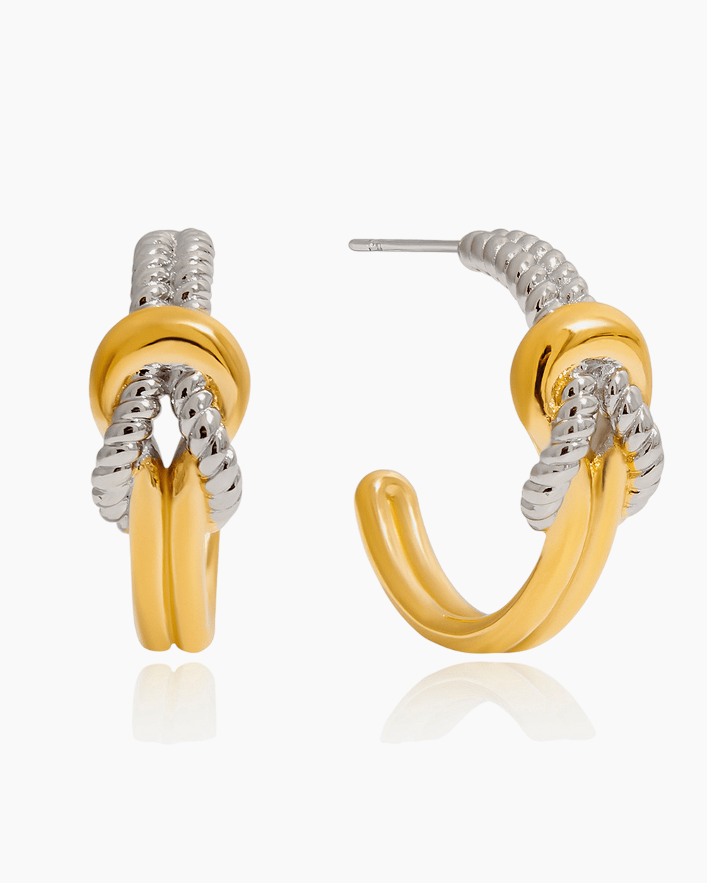 Tidebound Twist Knot Earrings - mifjewelry