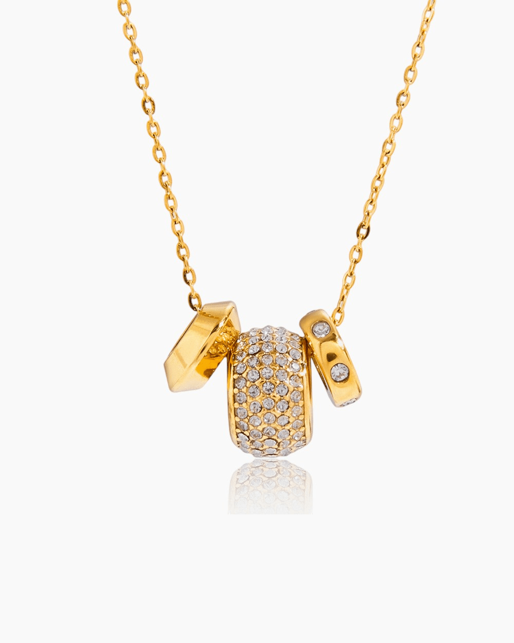 Trio Charm Pendant Necklace - mifjewelry