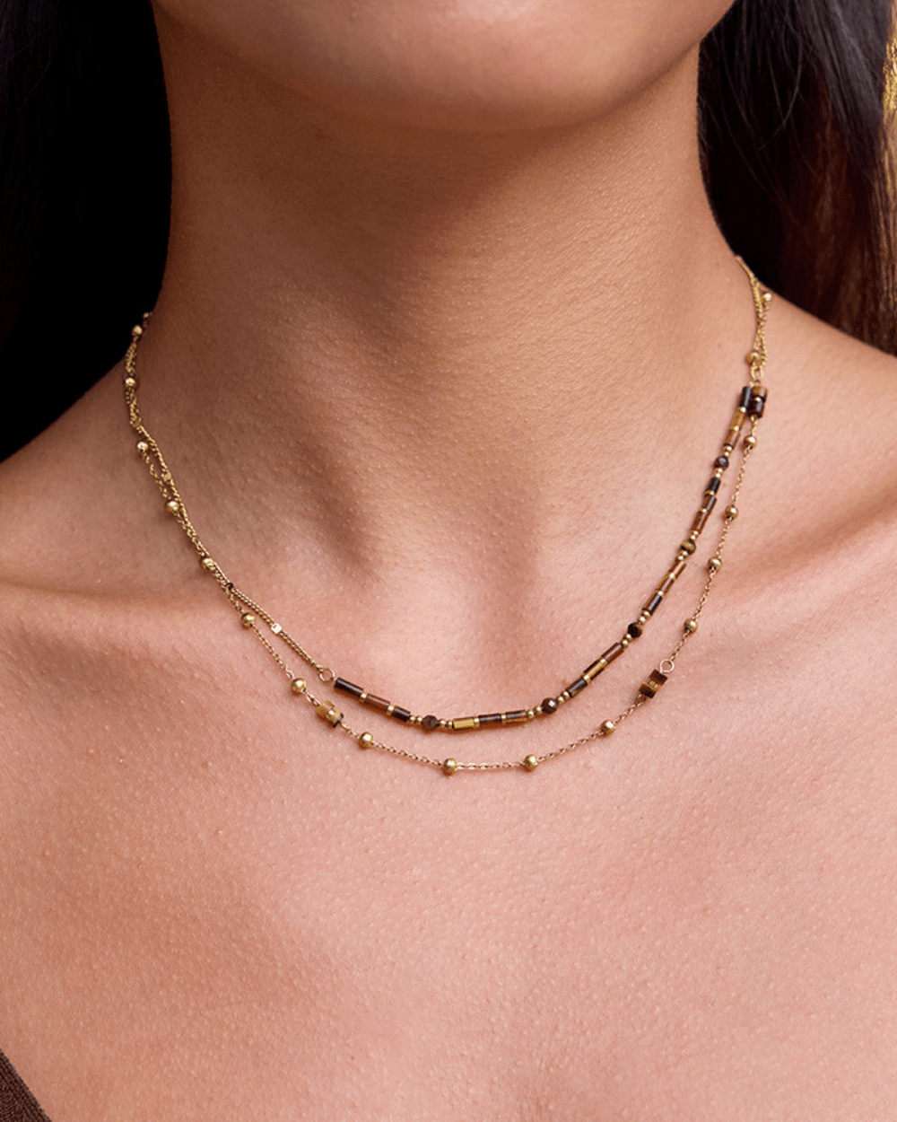 Twilight Bead Chain Necklace - mifjewelry