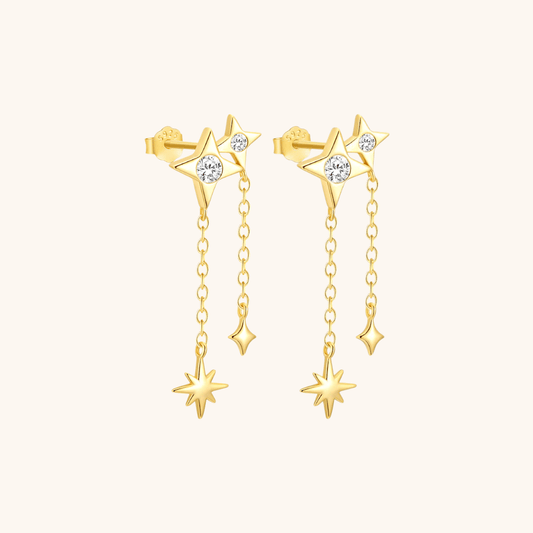 Twilight Dangle Star Studs - mifjewelry