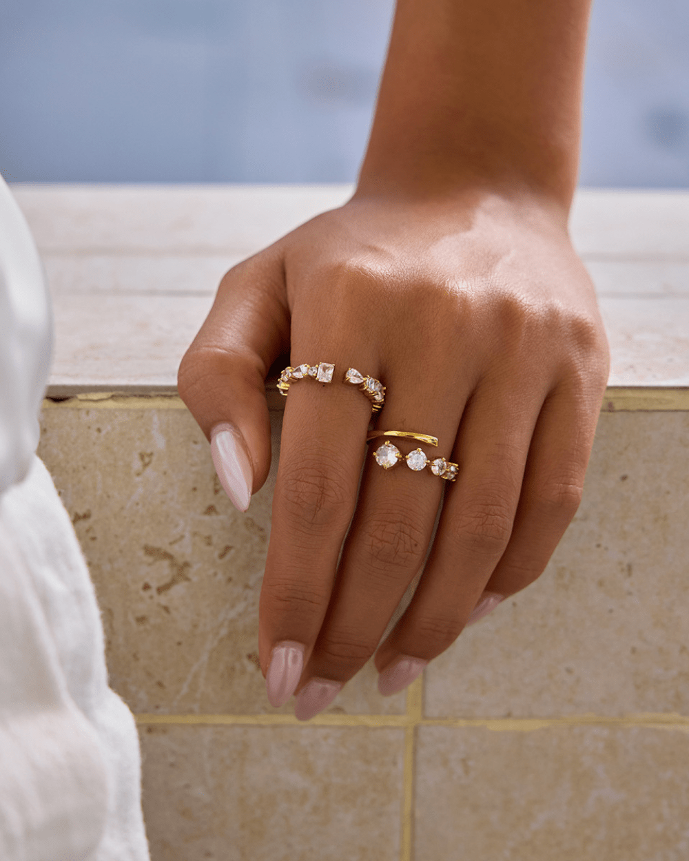 Twilight Glow Zircon Band - mifjewelry