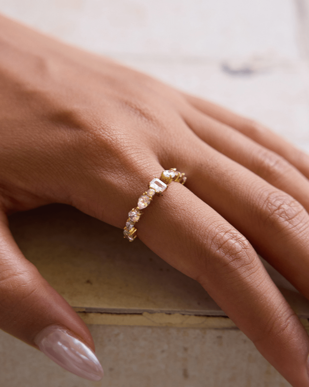 Twilight Glow Zircon Band - mifjewelry