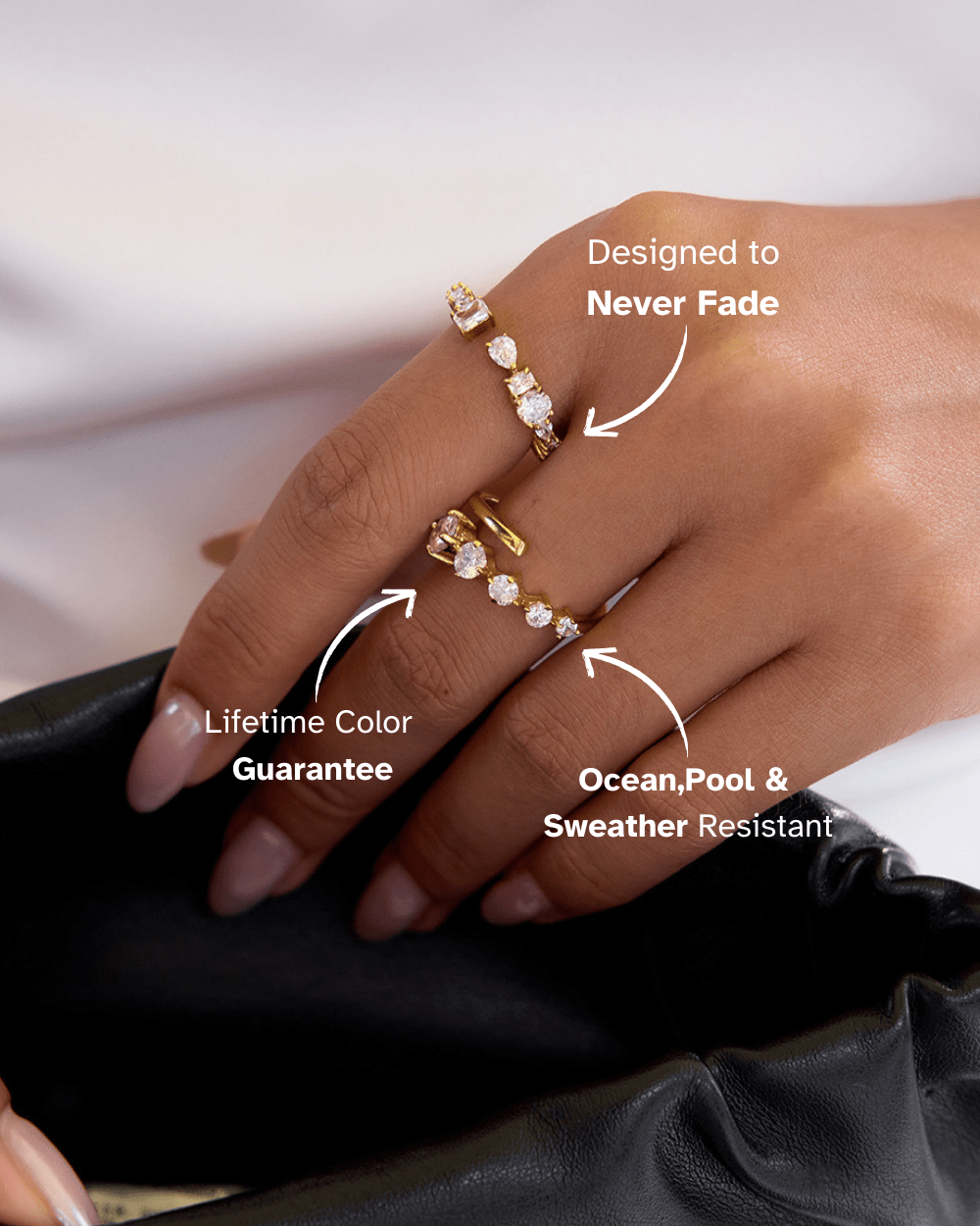 Twilight Glow Zircon Band - mifjewelry