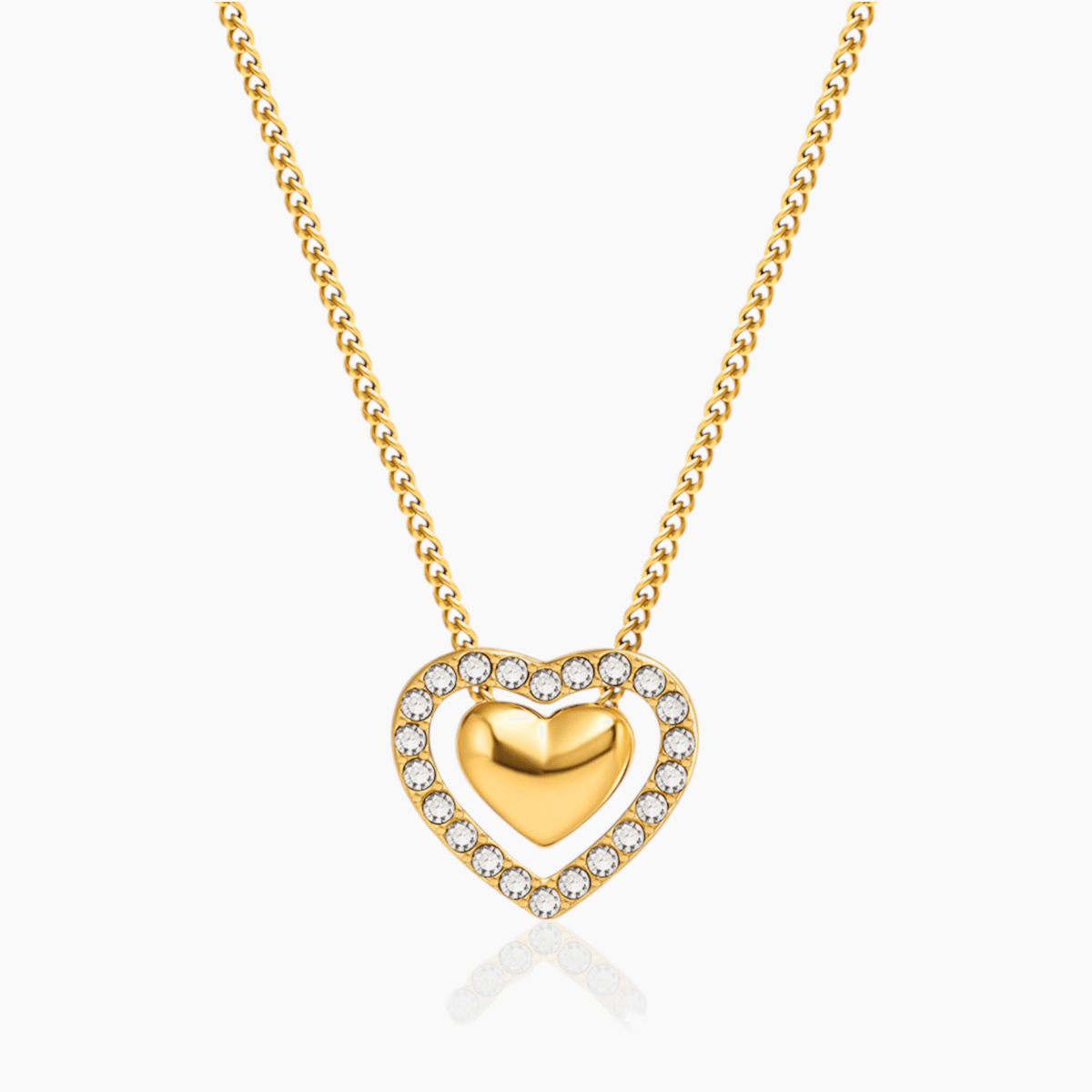 Twinkle Heart Glow Necklace - mifjewelry
