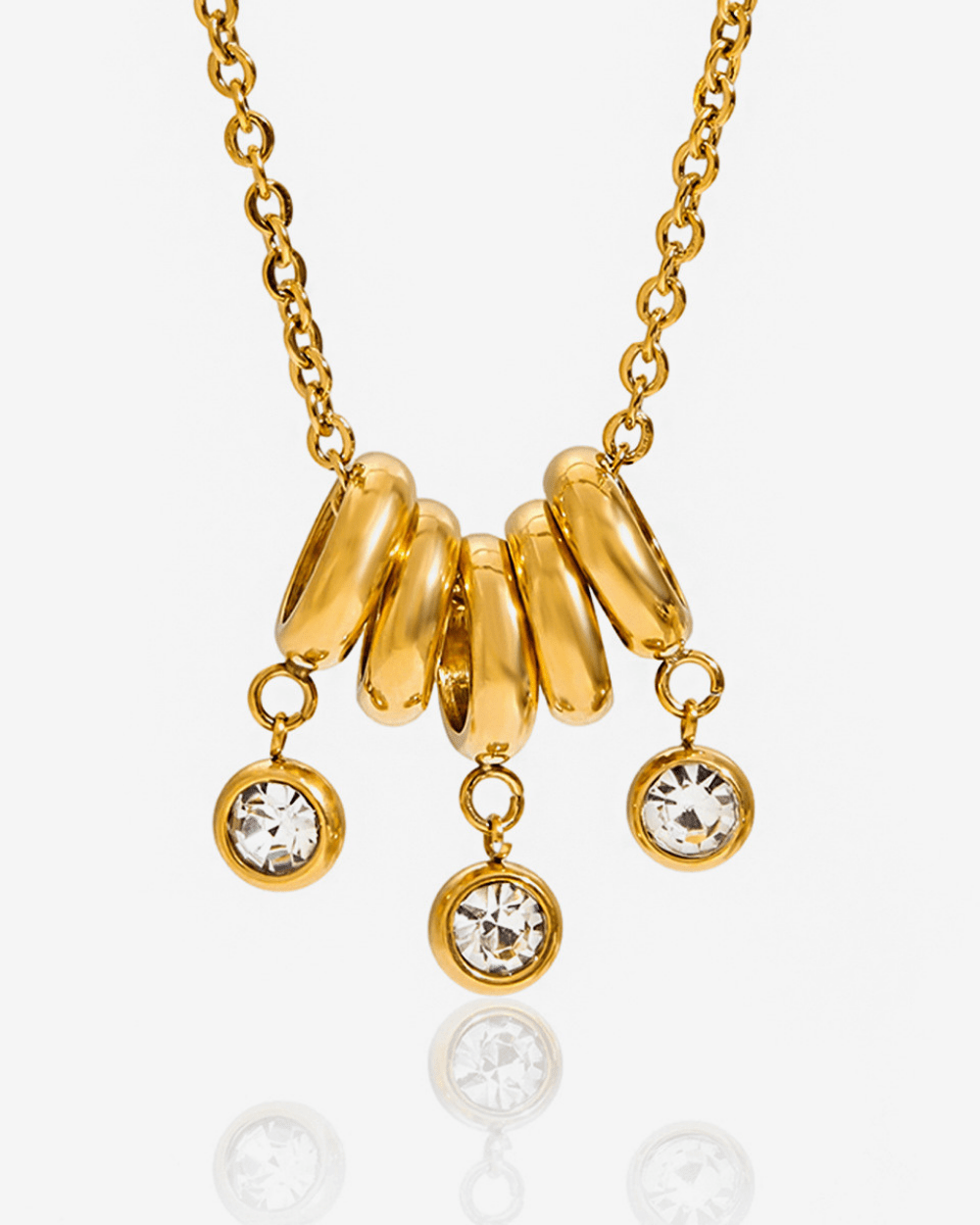 Twinkle Loop Charm Necklace - mifjewelry