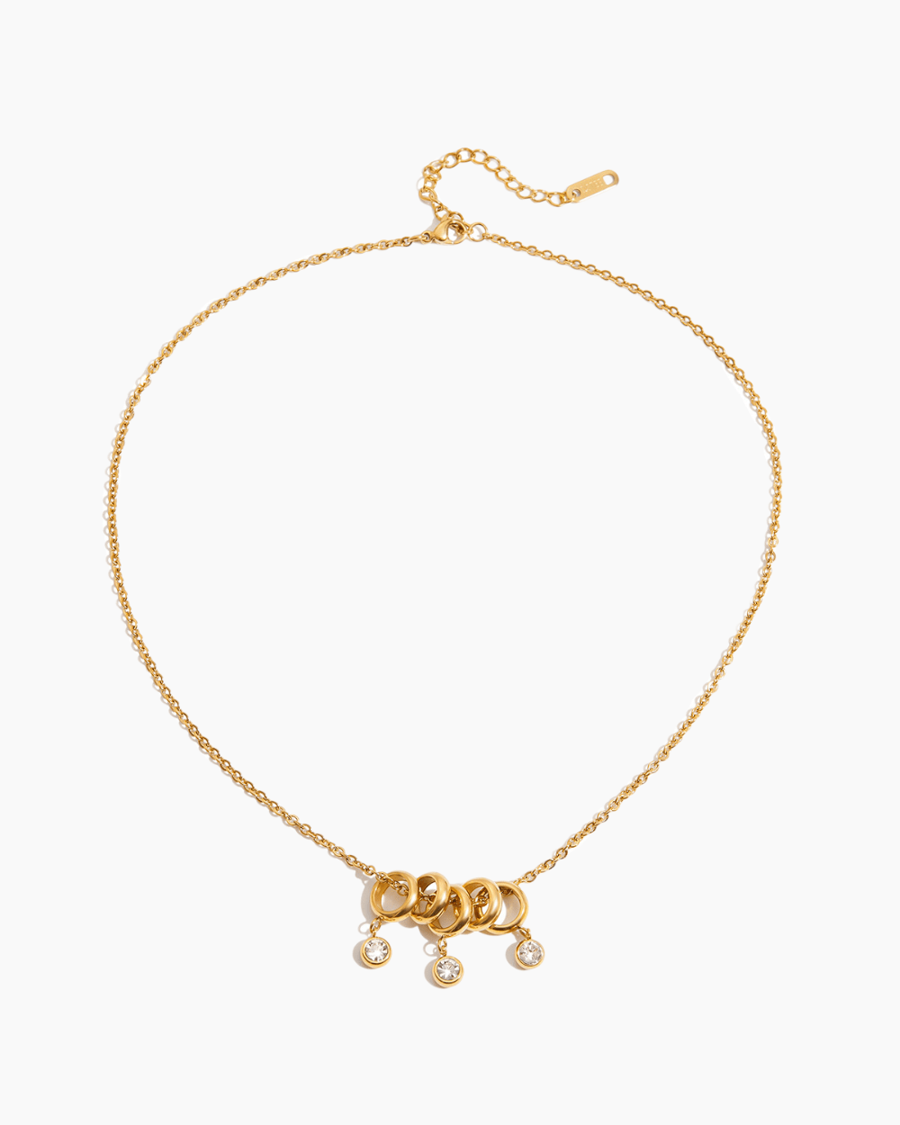 Twinkle Loop Charm Necklace - mifjewelry