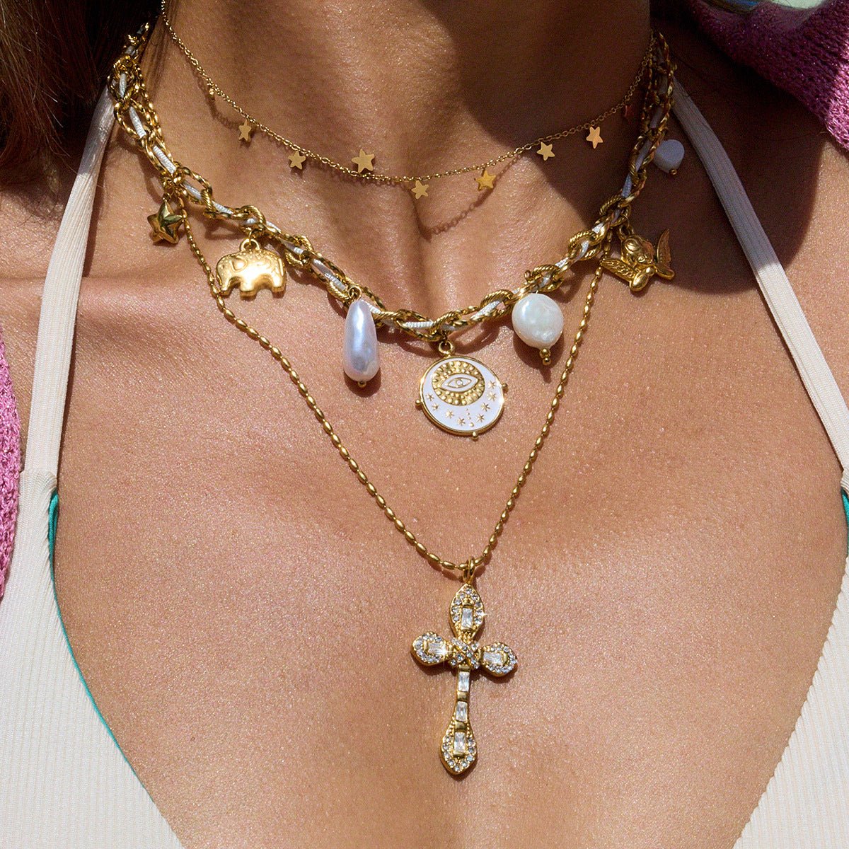 Twinkle Star Choker Necklace - mifjewelry
