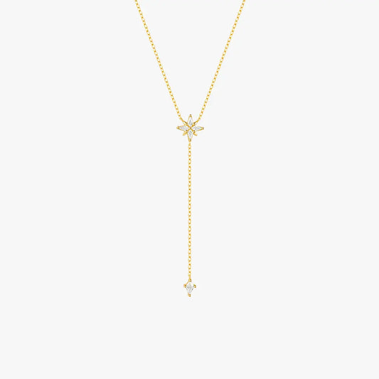 Starfall Y Necklace