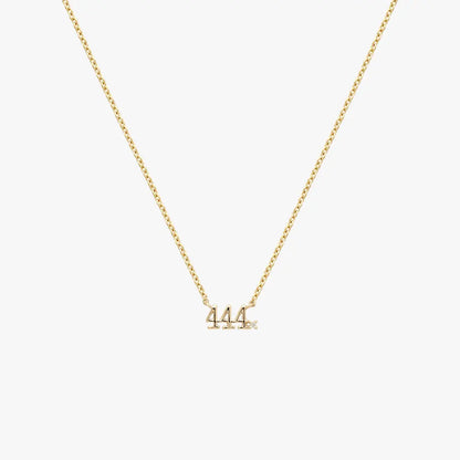 Angel Number Pendant Necklace