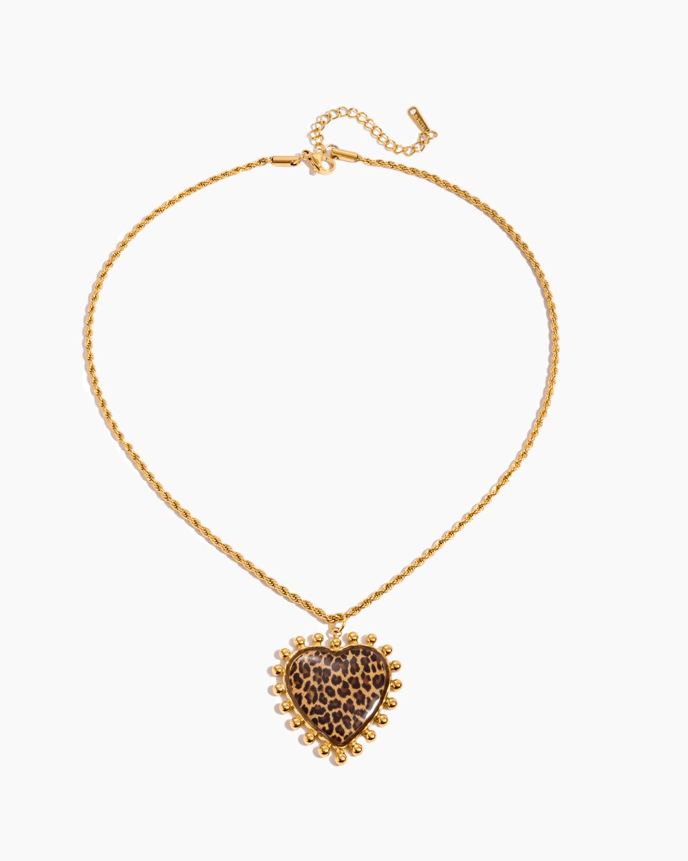 Wild Heart Leopard Necklace - mifjewelry