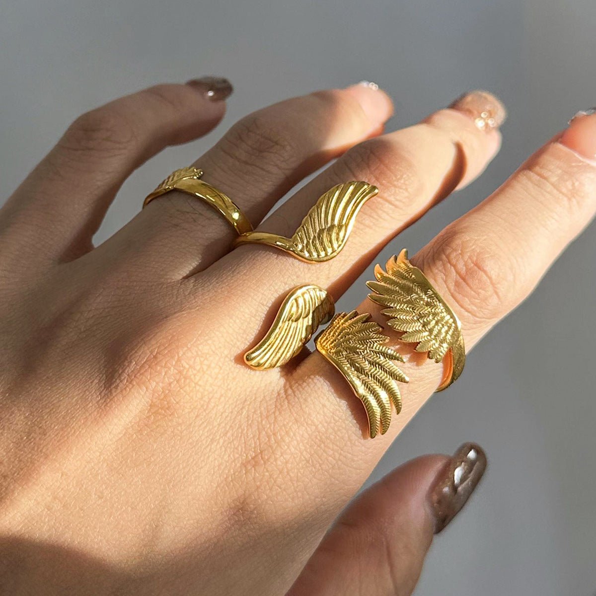 Wings of Aether Ring II - mifjewelry